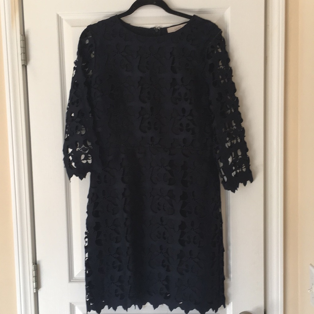 Navy Lace Dress